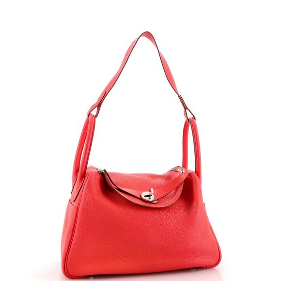 Hermes Lindy Bag Clemence 30 Pink - Picture 2 of 9